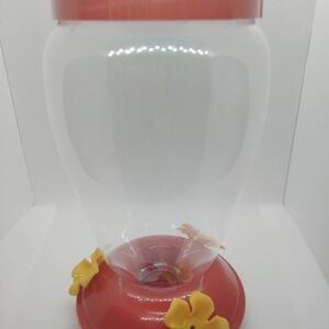 Elegant Red and Yellow Vase